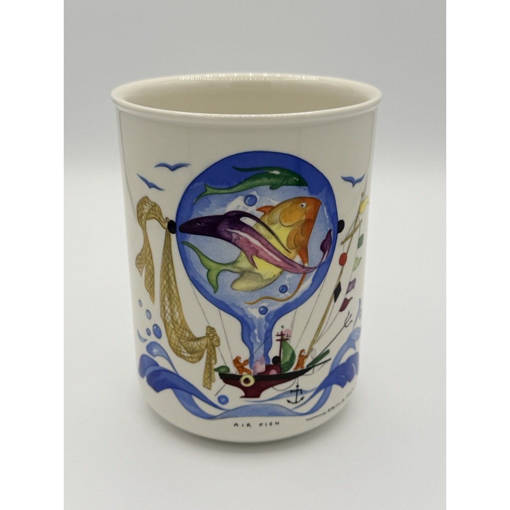 Villeroy Boch Le Ballon Air Fish Mug Jean Mercier Vitro Porcelain Luxembourg
